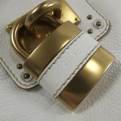 Chloe Leather Paddington Hobo Blanc 10 of 13