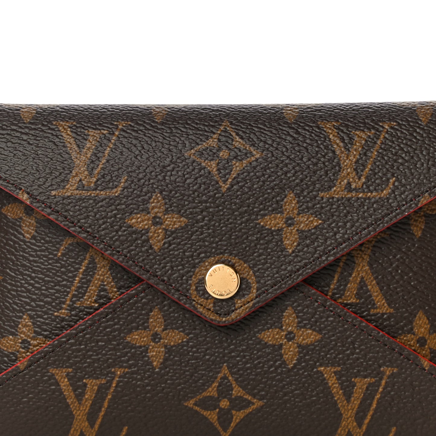 Monogram Medium Kirigami Pochette Insert Coquelicot