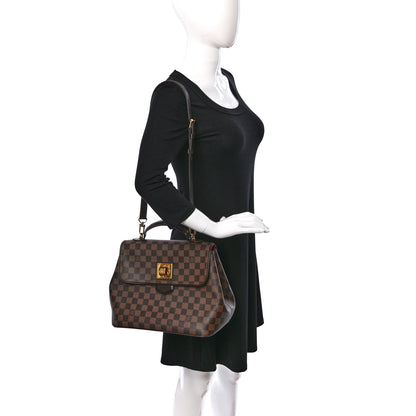 Louis Vuitton Damier Ebene Bergamo MM 2 of 8
