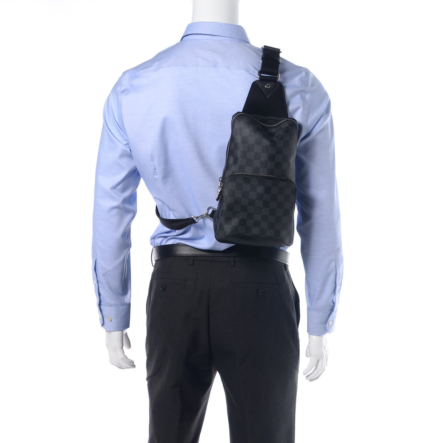 Louis Vuitton Damier Graphite Avenue Sling Backpack 2 of 9