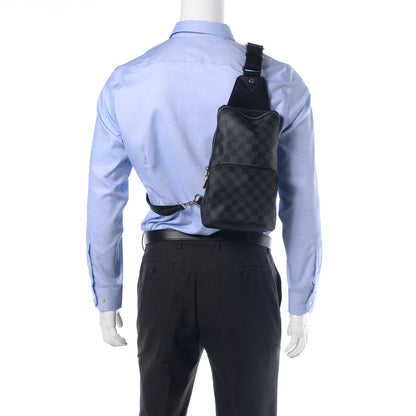 Louis Vuitton Damier Graphite Avenue Sling Backpack 2 of 9
