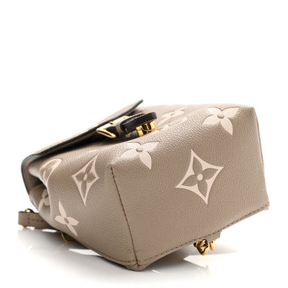 Louis Vuitton Empreinte Monogram Giant Tiny Backpack Tourterelle Cream 4 of 10