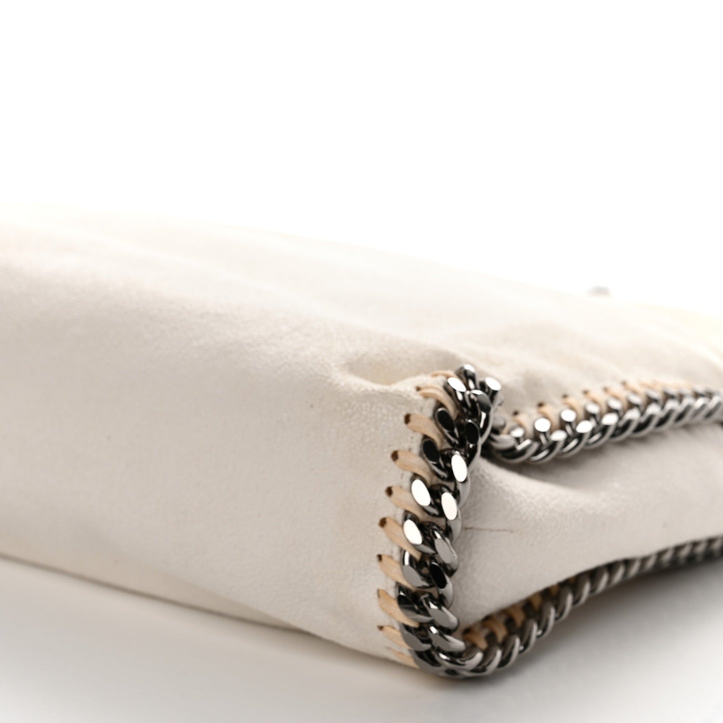 Shaggy Deer Small Falabella Tote Beige