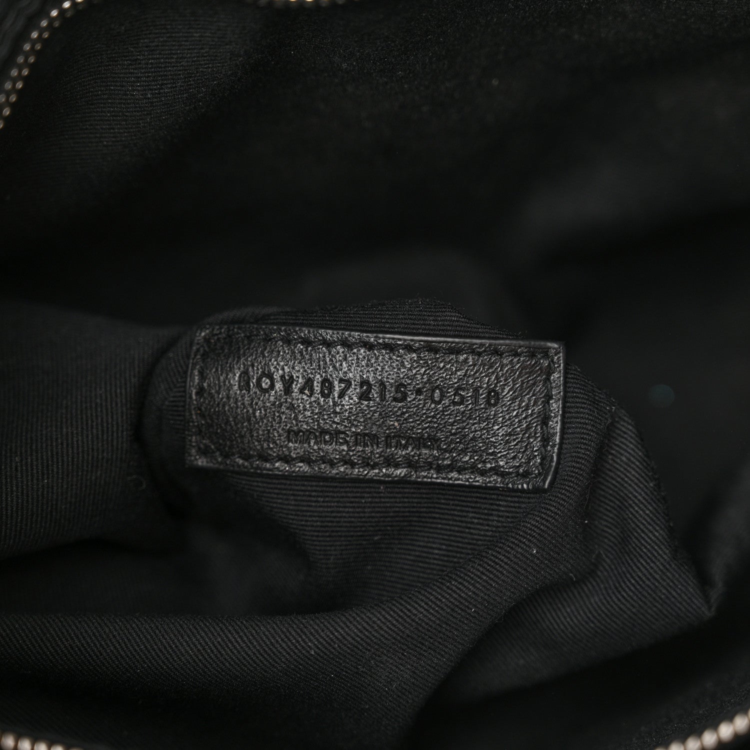 Saint Laurent Calfskin Y Quilted Monogram Large Loulou Chain Satchel Black 7 of 15