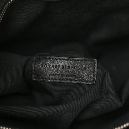 Saint Laurent Calfskin Y Quilted Monogram Large Loulou Chain Satchel Black 7 of 15