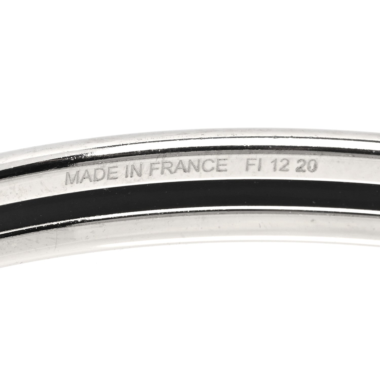 Hermes Enamel Uni Bangle 62 Rose Dragee 4 of 5