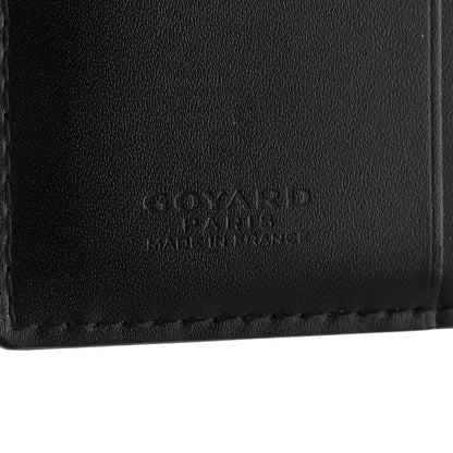 Goyard Goyardine Saint Marc Folding Card Case Black Gold 6 of 7