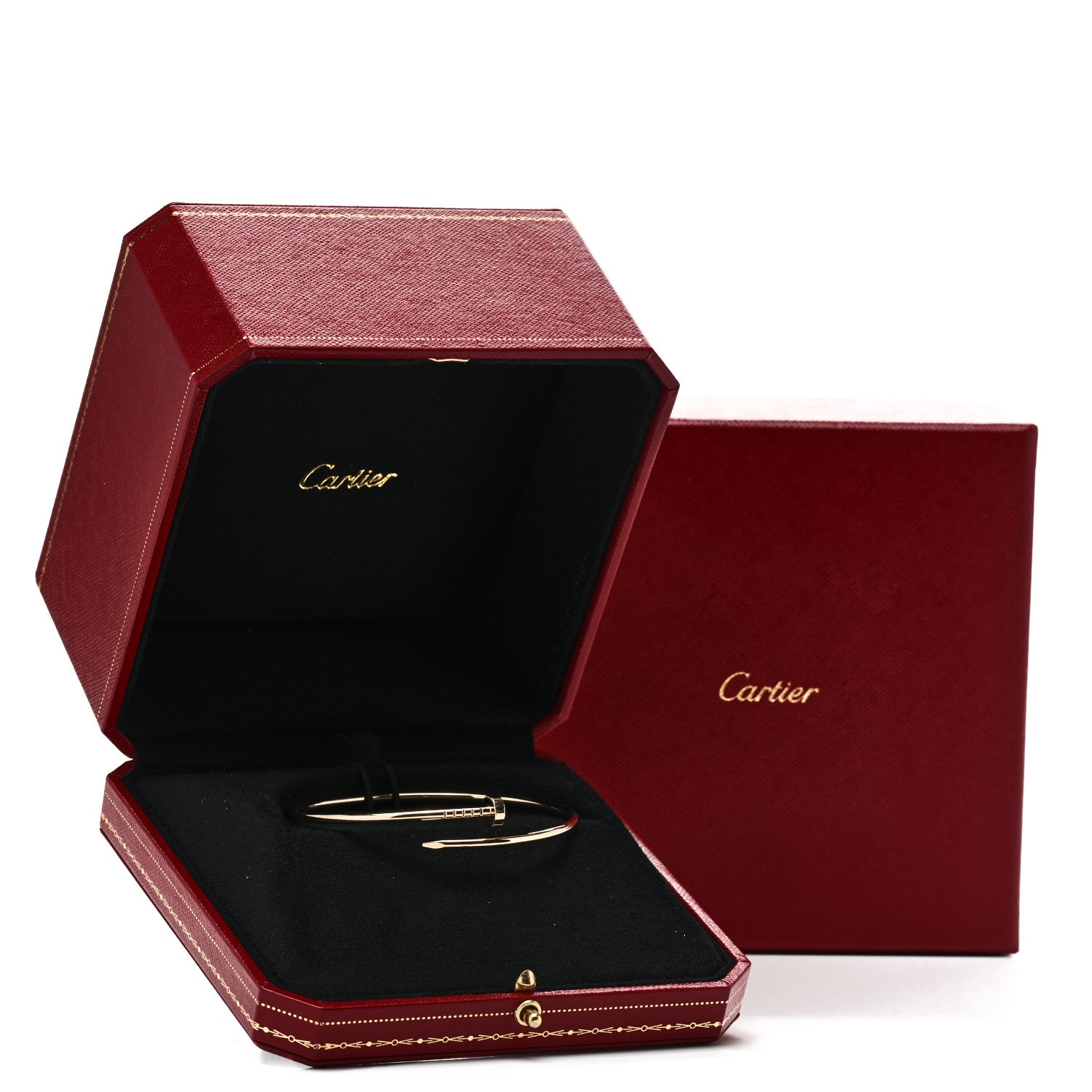 Cartier 18K Yellow Gold Small Juste Un Clou Bracelet 18 5 of 5