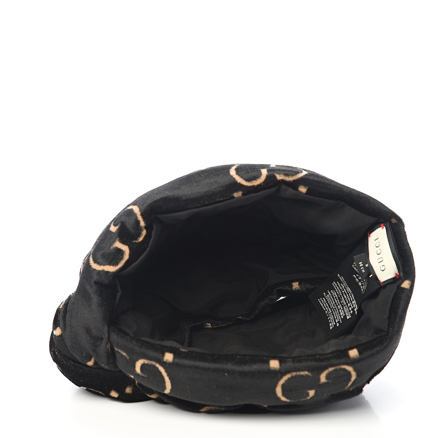Velvet GG Monogram Turban S Black