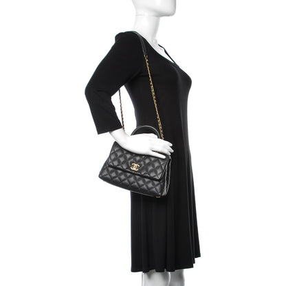 Chanel Caviar Quilted Mini Coco Handle Flap Black 2 of 10