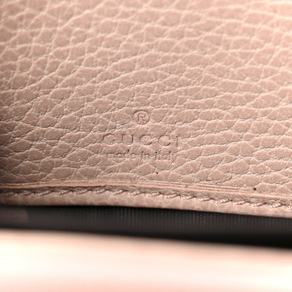 Gucci Dollar Calfskin GG Marmont Zip Around Wallet Perfect Pink 6 of 13
