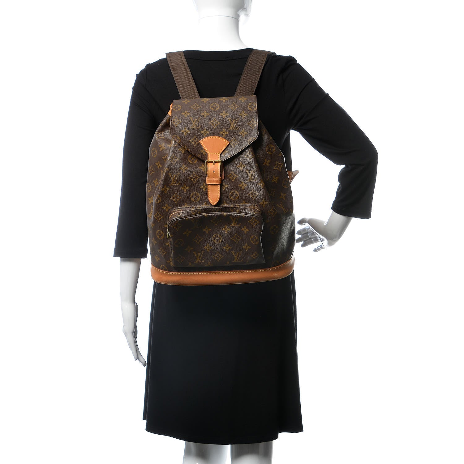Louis Vuitton Monogram Montsouris GM Backpack 2 of 11