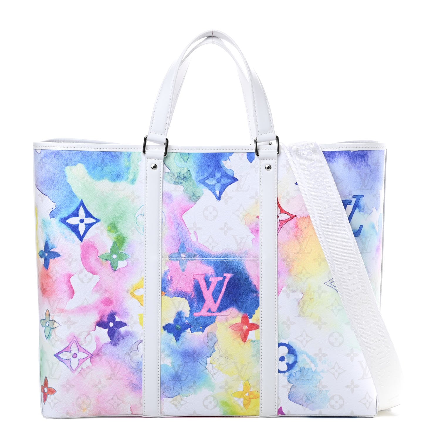 Louis Vuitton Monogram Watercolor New Tote GM Multicolor 1 of 10