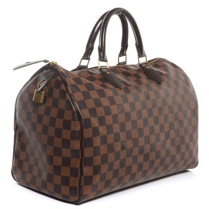 Louis Vuitton Damier Ebene Speedy 35 3 of 7