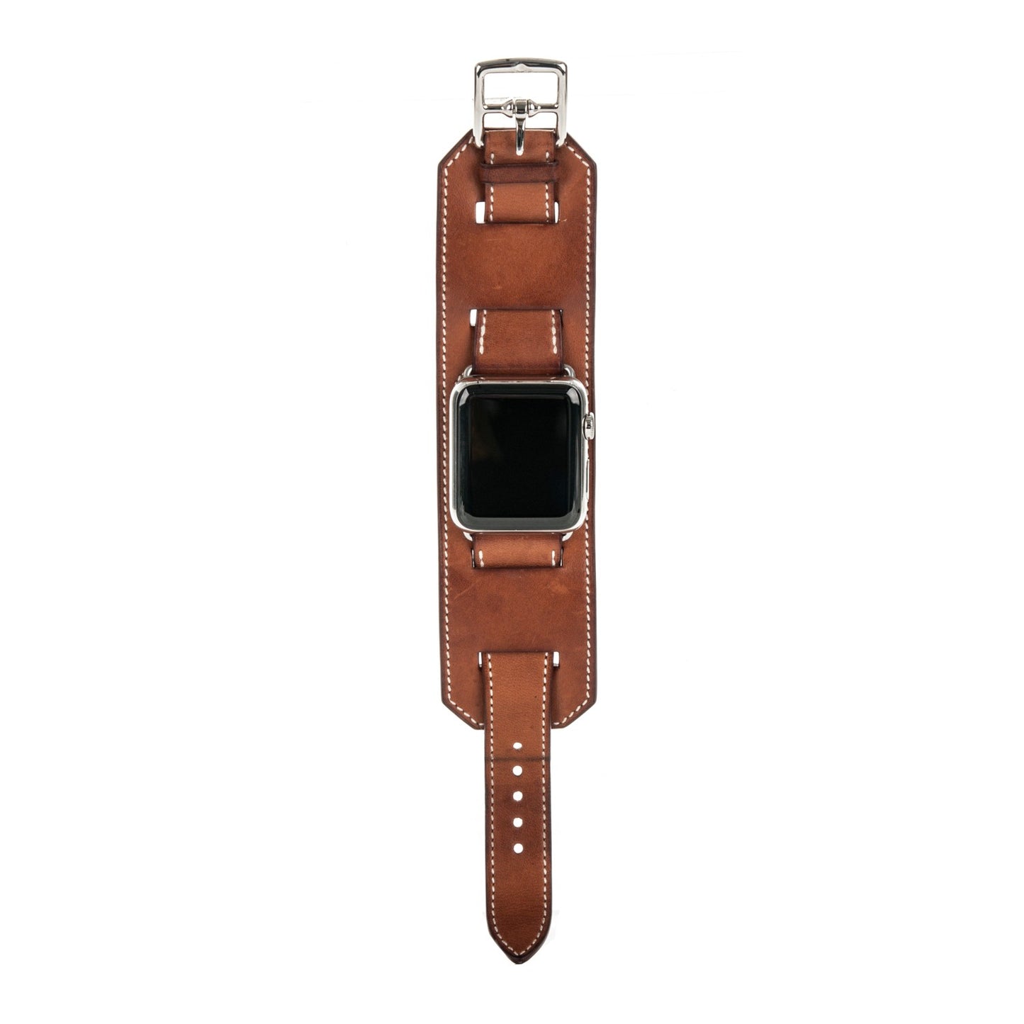 Barenia 42mm Apple Watch Cuff Fauve