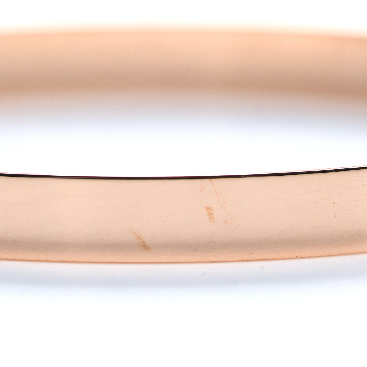 Hermes 18K Rose Gold Diamond PM H D'Ancre Bracelet ST 5 of 6