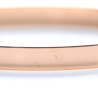 Hermes 18K Rose Gold Diamond PM H D'Ancre Bracelet ST 5 of 6