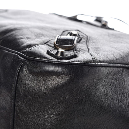 Balenciaga Agneau Classic Hardware Shoulder Bag Black 12 of 13
