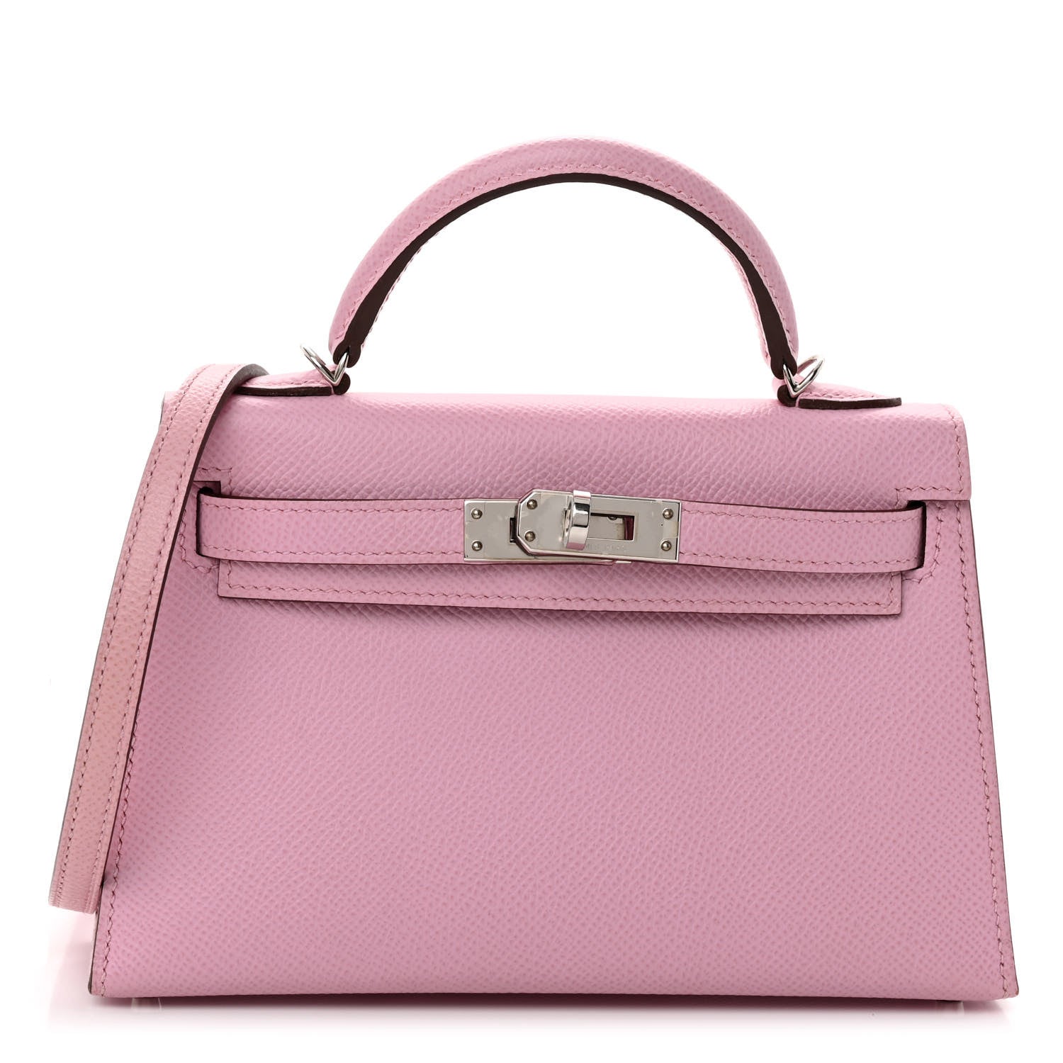 Hermes Epsom Mini Kelly Sellier 20 Mauve Sylvestre 2 of 25