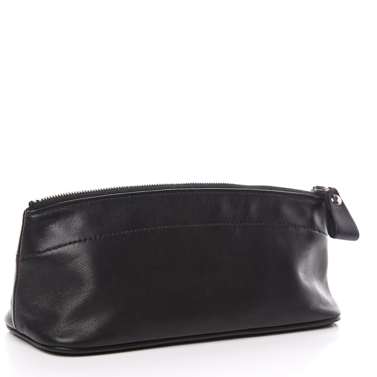 Hermes Lambskin Swift Tohubohu Pouch PM Black 2 of 11