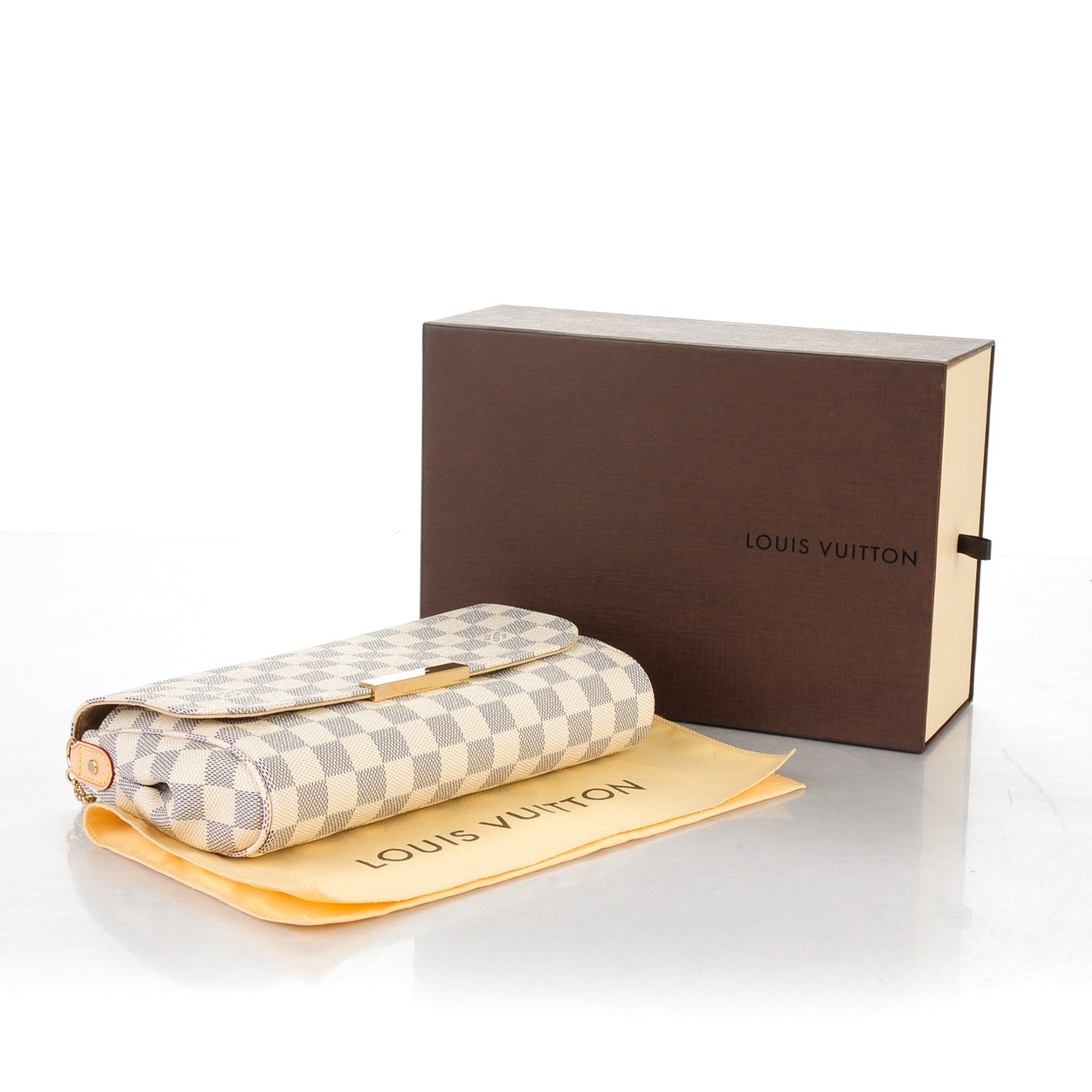 Louis Vuitton Damier Azur Favorite MM 4 of 7