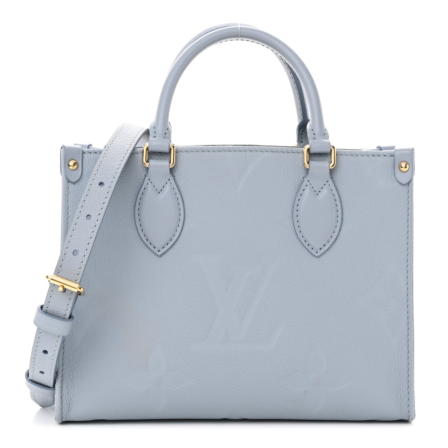 Louis Vuitton Empreinte Monogram Giant Onthego PM Blue Hour 1 of 10