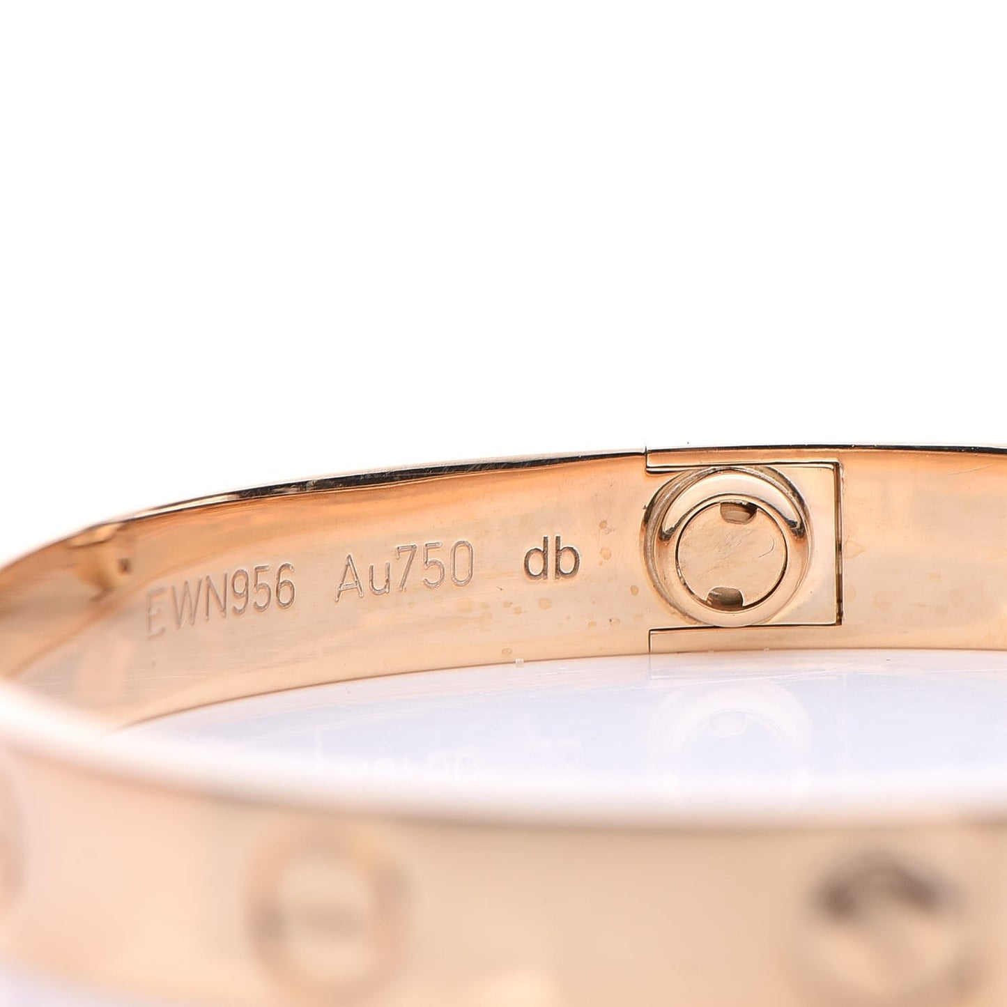 18K Yellow Gold LOVE Bracelet 16