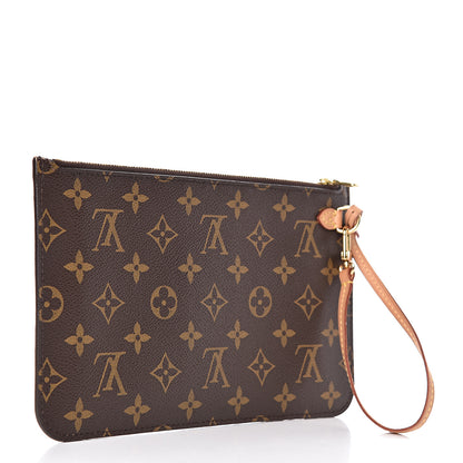Louis Vuitton Monogram Neverfull MM GM Pochette 3 of 8