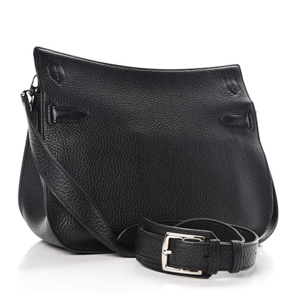 Hermes Taurillon Clemence Jypsiere 28 Black 3 of 8
