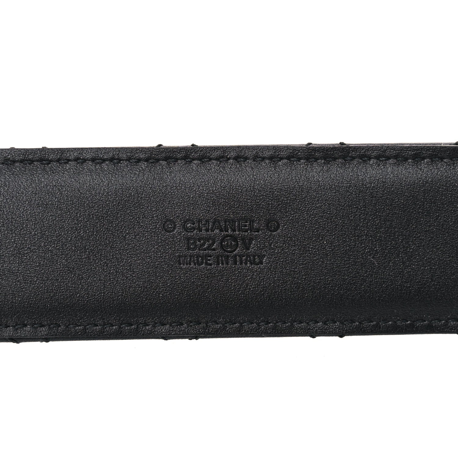 Chanel Lambskin Quilted CC Chain Belt 85 34 Black 6 of 15