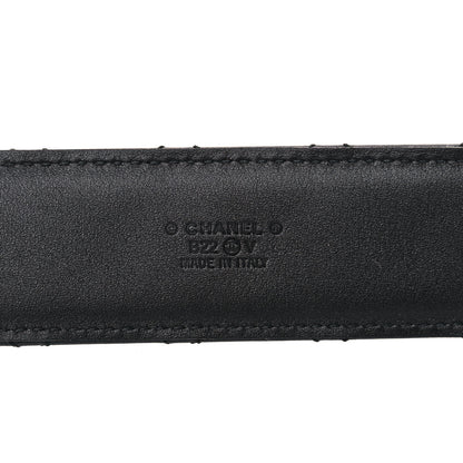 Chanel Lambskin Quilted CC Chain Belt 85 34 Black 6 of 15