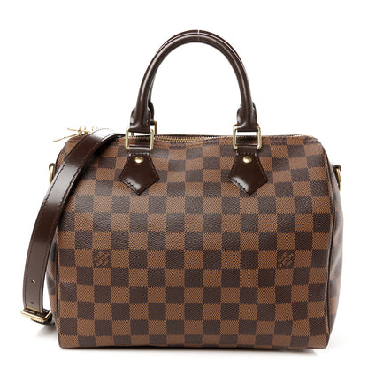 Louis Vuitton Damier Ebene Speedy Bandouliere 25 1 of 14