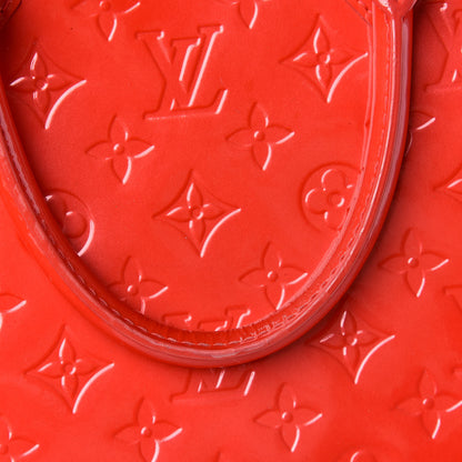 Louis Vuitton Vernis Alma GM Rouge Grenadine 9 of 17