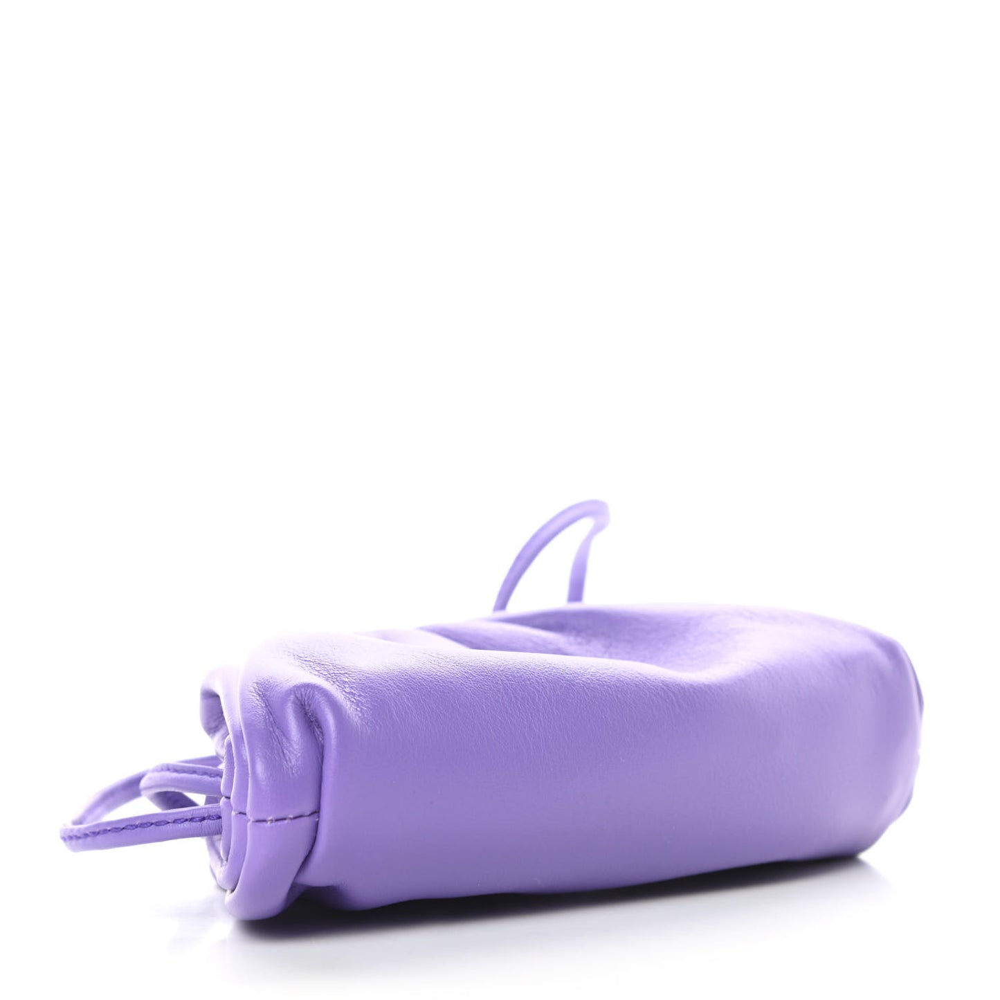 Butter Calfskin Coin Purse Purple