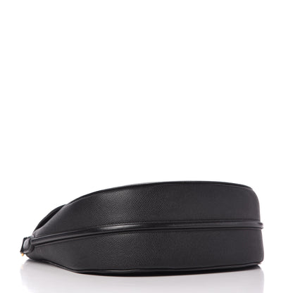 Celine Grained Calfskin Medium Trotteur Black 6 of 17