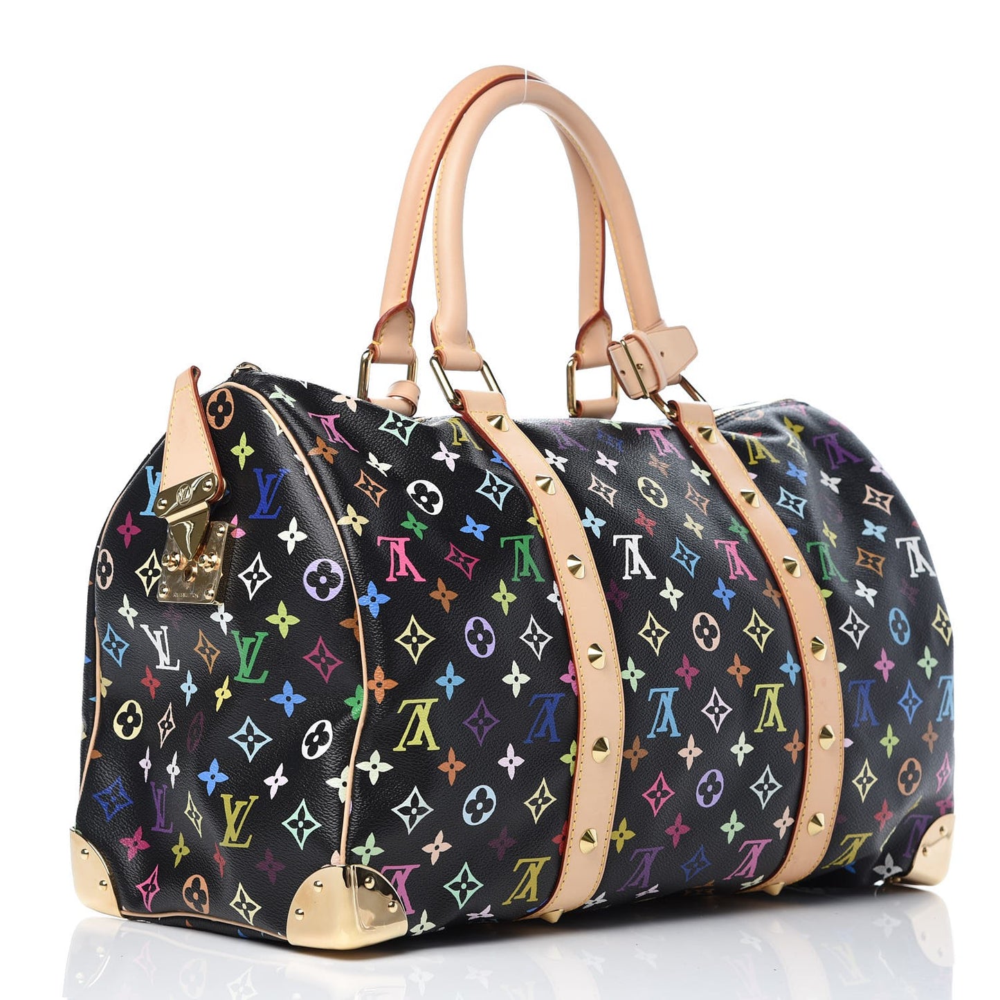 Monogram Multicolor Keepall 45 Black