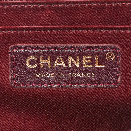 Chanel Lambskin Quilted Medium Golden Class Flap Black 6 of 10