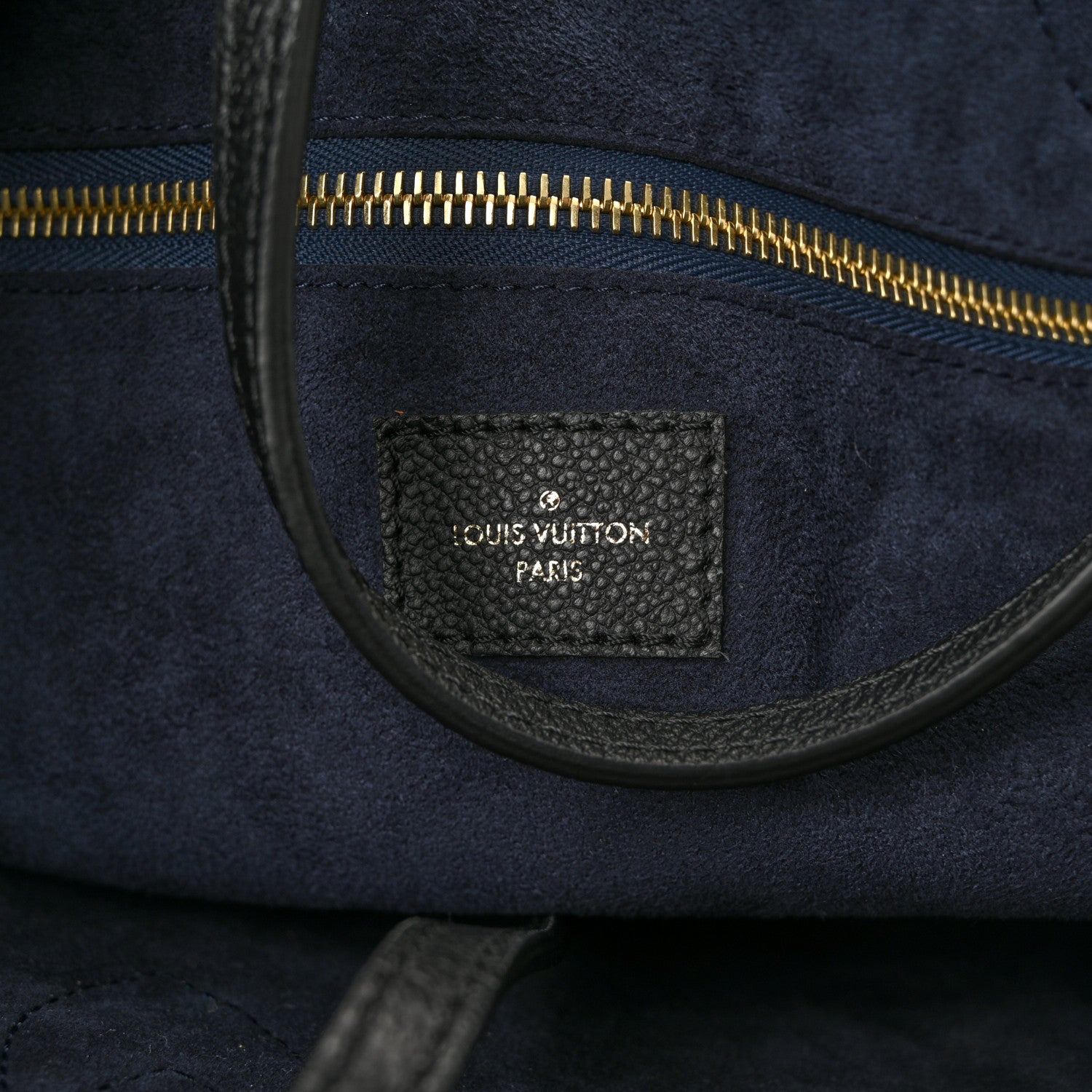 Louis Vuitton Empreinte Monogram Giant Neverfull MM Black 7 of 14