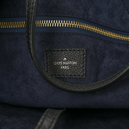 Louis Vuitton Empreinte Monogram Giant Neverfull MM Black 7 of 14