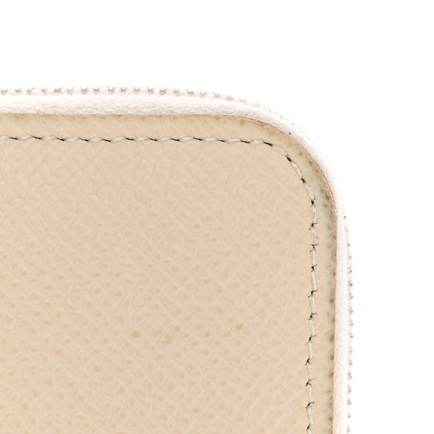 Epsom Silk'In Compact Wallet Craie Caban Jaune Ambre