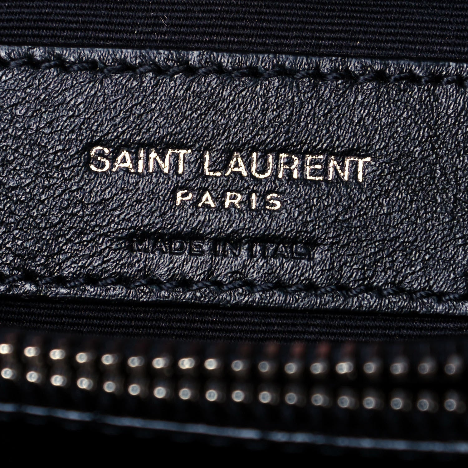 Saint Laurent Calfskin Y Quilted Monogram Medium Loulou Chain Satchel Black 6 of 11