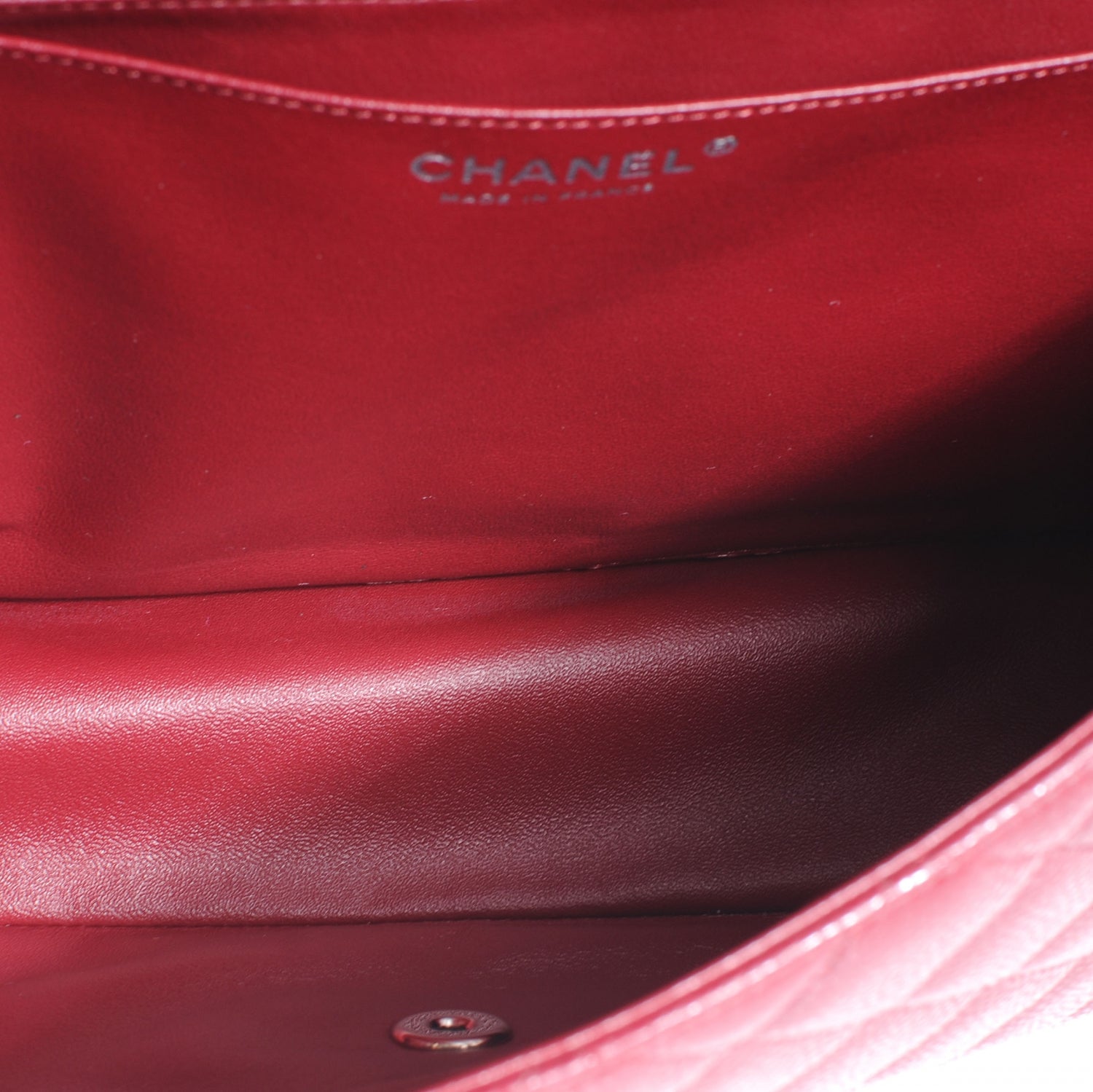 Chanel Caviar Maxi Single Flap Red 6 of 10