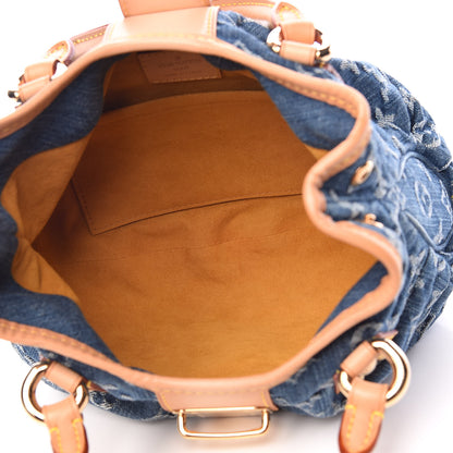 Louis Vuitton Monogram Denim Pleaty Blue 5 of 11