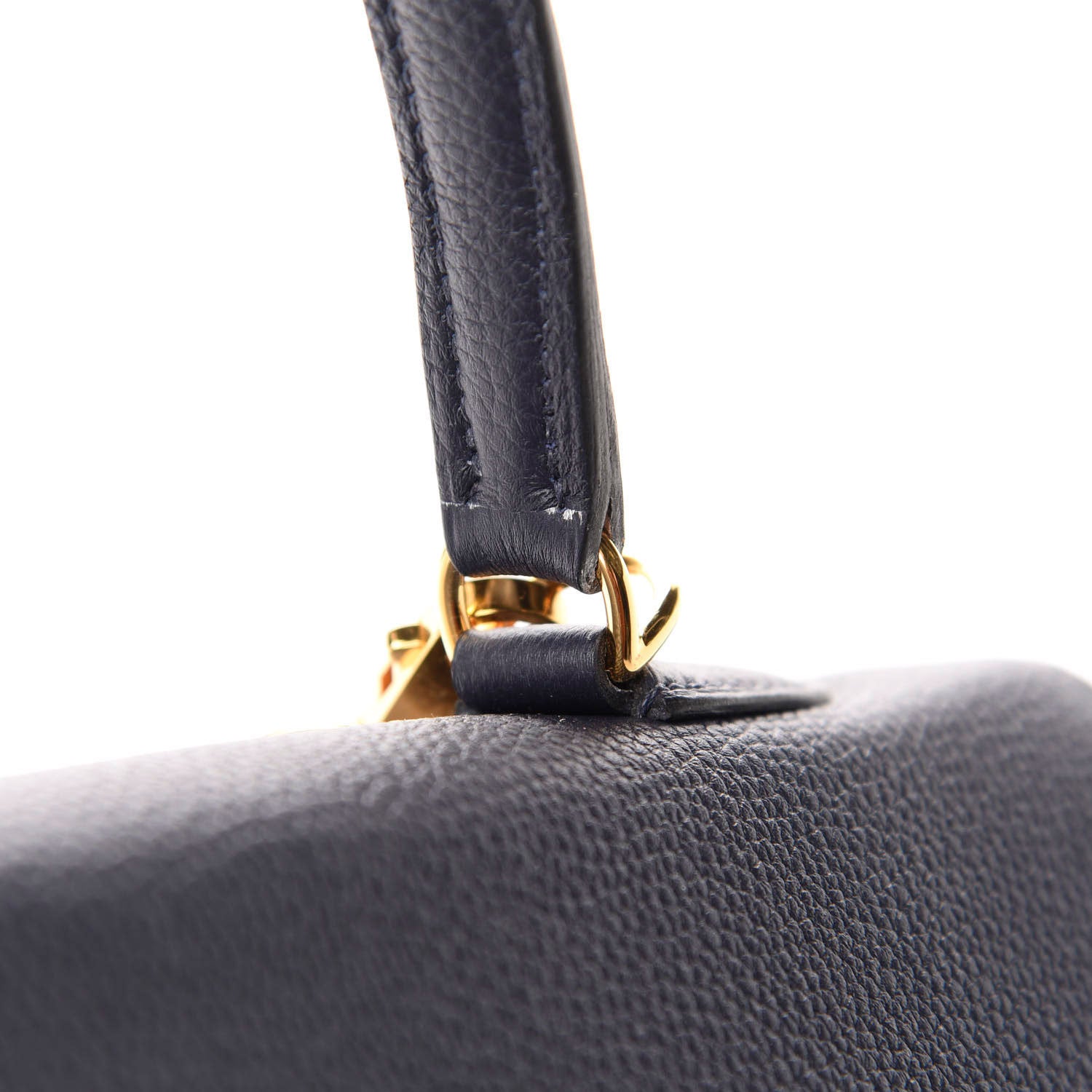 Hermes Togo Kelly Retourne 35 Bleu Nuit 10 of 15