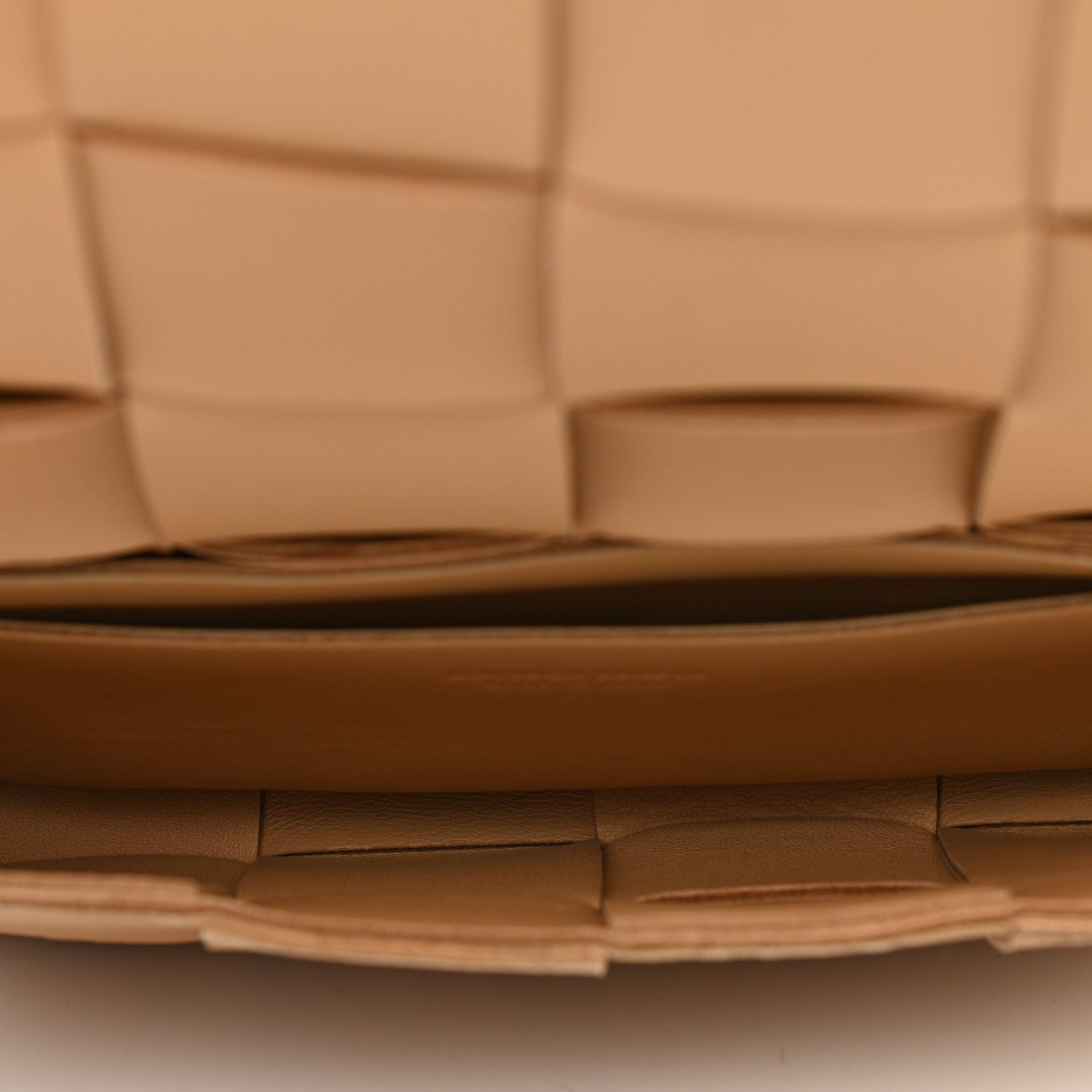 Bottega Veneta Lambskin Intreccio Cassette Belt Belt Bag Almond 5 of 8
