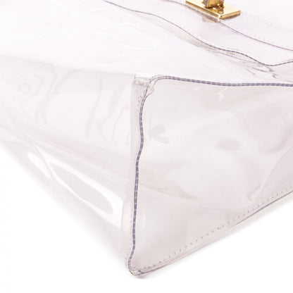 Hermes Vinyl Souvenir De L'Exposition Kelly Transparent 5 of 6