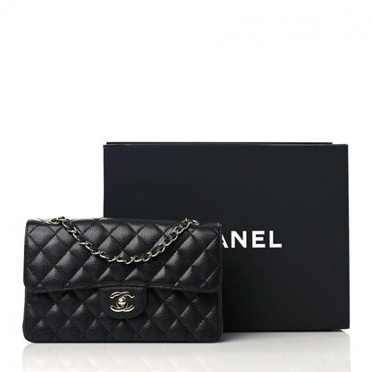Chanel Caviar Quilted Small Double Flap Black 16 of 16