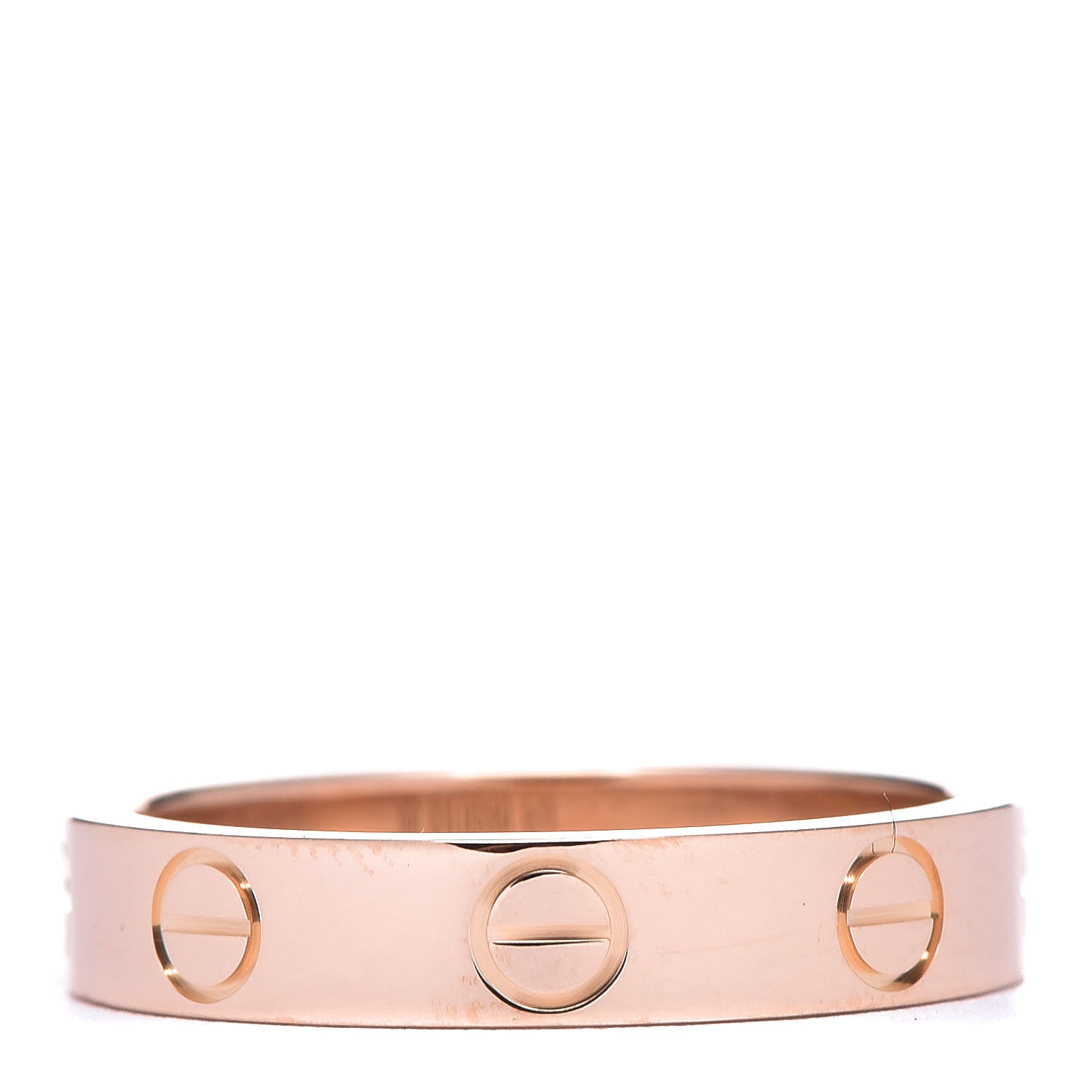 Cartier 18K Pink Gold 3.5mm LOVE Wedding Band Ring 49 4.75 4 of 4