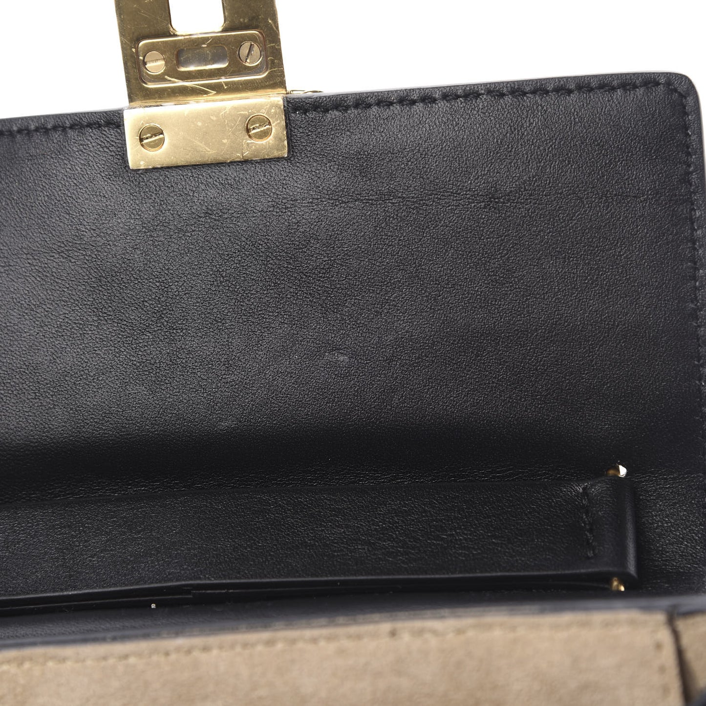 Calfskin Quilted Mini Drew Bijou Shoulder Bag Black