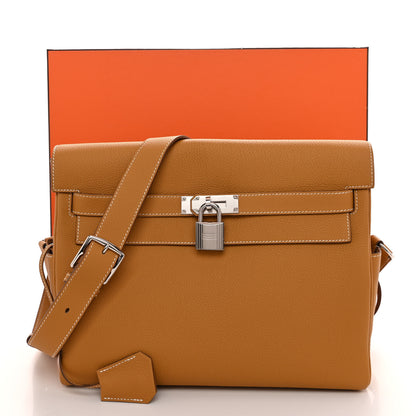 Hermes Togo Kelly Messenger GM Gold 11 of 11